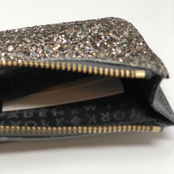Kate Spade laurel way  Reiley glitter bag+wallet - Picture 4 of 8